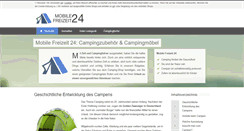 Desktop Screenshot of mobilefreizeit24.de